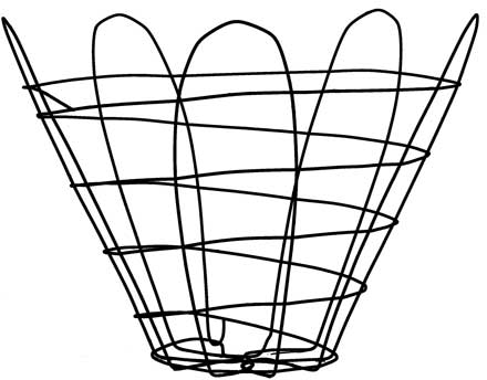 Welded basket illustration